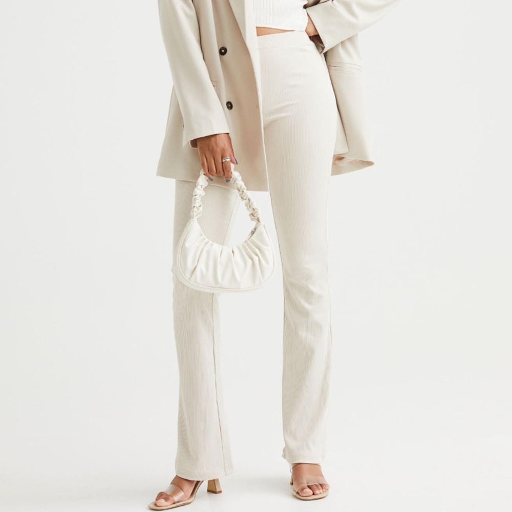 H&M Ribbed Jazz Pants - Picture 1 of 7